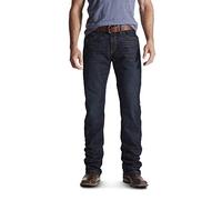 Ariat Men's M4 REBAR Low Rise Bootcut Stretch Jean, Carbine, 35x32