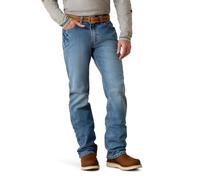Ariat Men's M4 Rebar Low Rise Jean, Blue Haze, 32X36