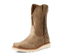 Ariat Men's Rambler Recon Square Toe Work Boot, Brown Bomber, 12 E US