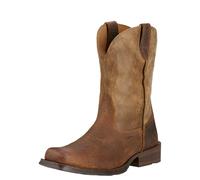 Ariat Men's Rambler Wide Square Toe Western Cowboy Boot, Earth/Brown Bomber, 7 M US