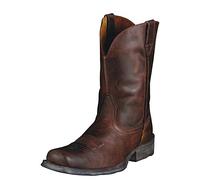 ARIAT Men's Rambler Wide Square Toe Western Cowboy Boot, Wicker, 12 M US