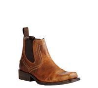 Ariat Midtown Rambler 100198687.5EE - Stivaletti Chelsea da uomo, punta quadrata, colore: Marrone