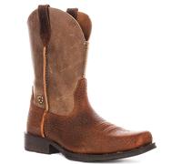 Ariat Rambler Stivaletto Western Square Toe Marrone