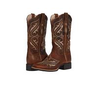 ARIAT Round Up Bliss Western Boot, Stivali Donna, Marrone Sassy, 38 EU