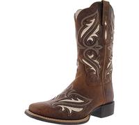 ARIAT Round Up Bliss Western Boot, Stivali Donna, Marrone Sassy, 40 EU