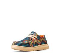 ARIAT Scarpa casual Serape Hilo pastello giovanile, Azteco blu, 1 Big Kid