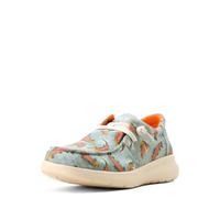 ARIAT Sneaker Hilo Stretch Uomo, Trota Arcobaleno Oliva, 9 Wide