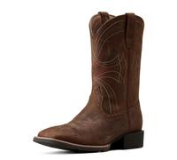 ARIAT Sport Wide Square Toe Western Boot, Stivali Uomo, Marrone Invecchiato, 44.5 EU