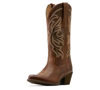 ARIAT Heritage J Punta Duratread Western Stivale Marrone Cowboy Da Donna UK 3 -