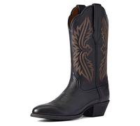 ARIAT BMVY9 Womens Heritage R Toe StretchFit Western Boot Distressed Brown 9