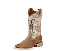 ARIAT Stivali occidentali da uomo 10006841, Dust Devil Tan Marble, 39.5 EU Weit