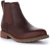 ARIAT Wexford Pelle Impermeabile Gomma Suola Chelsea Uomo Stivale Marrone UK 7 -