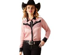 Ariat Wilder Shirt Camicia, Zefiro, XL Donna