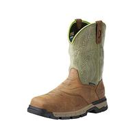 Ariat Work Men's Rebar Flex Western H2O Work Boot, Rye Brown, 8 E US