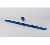 Aricasa Hygiene Products - cod. 1014BM - Spazzolone Pavimento con Ghiera cm. 60 per Uso Alimentare - Azzurro - Fibra Media