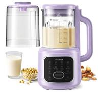 Ariceck N4 Macchina per Latte di Soia, con Funzione Autopulente - Ideale per latte di mandorla, latte di soia e frullati - 1500ML - Motore ad alta potenza da 800 W - Ricettario incluso - Senza BPA