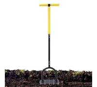 Arieggiatore Manuale Da Prato,Scarificatore Manuale Con Manico A T Per Arieggiare Il Prato,Aeratore Dissodante Da Giardino - Vivaio Giardino Cortile Aiuola Tappeto Erboso Terreno Spazio Esterno Campo
