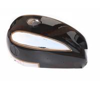 Ariel 4G Quadrato Quattro 1000cc Nero & Cromo Placcato Benzina Gas Tank Con