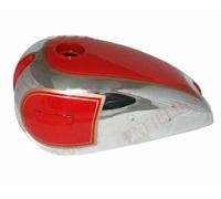 Ariel 500cc Rosso Dipinta Cromato Benzina Gas Serbatoio Carburante