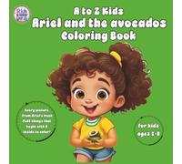 Ariel and the avocados Coloring Book