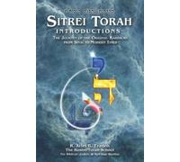 Ariel B Tzadok Sitrei Torah Introductions (Tascabile) Sitrei Torah