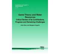 Ariel Dinar Game Theory and Water Resources (Tascabile)