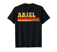 Ariel Nome Personalizzato Carino Idea Donna Vintage Ariel Maglietta