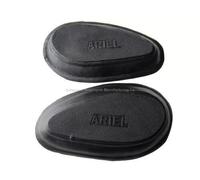 Ariel Serbatoio Ginocchio Pad Gomma Impugnatura Set Per Rosso Cacciatore Sq 4