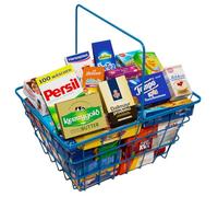 ARIEL Tanner 4050 - Cesta in Metallo con Articoli per Negozio