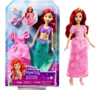 ARIEL TRASFORMAZIONE Da Principessa a Sirenetta - Bambola altezza 28cm MATTEL HMG49