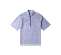 Aries - Camicia con bordo in pizzo D - - Blouses & Shirts - Donna - Blu - L