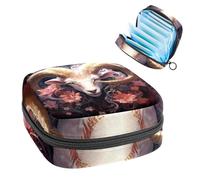 Aries Constellation-1206 - Kit per primo periodo per ragazze, salvaslip assorbenti, borsa mestruale, porta assorbenti con cerniera, organizer per tovaglioli