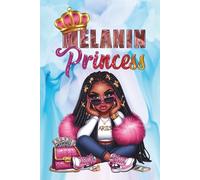 Aries Melanin Princess Daily Journal: Lined Notebook for Writing, Mindfulness & Mental Health