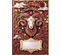 Aries Zodiac Notebook: Lined Journal with Interactive Flipbook Animation, Minimalist Paper Cutout Art, and Inspirational Quotes for Astrology Lovers