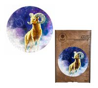 Aries ZODIAC Segnale Unico Puzzle di Legno 200 Pezzi 32Cm Da Fantasy FP032