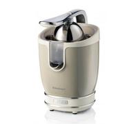 Ariete 413 Spremiagrumi Elettrico con Leva - Salvagoccia - Motore Silenzioso - 85 Watt - Design Vintage - Beige