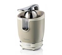 Ariete 413 Spremiagrumi Elettrico con Leva - Salvagoccia - Motore Silenzioso - 85 Watt - Design Vintage - Beige