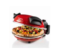 Ariete 909 Forno Pizza - Pizza in 4 minuti - Piastra in pietra refrattaria con trattamento antiaderente - Temperatura max 400° - 1200 Watt - Timer 30’