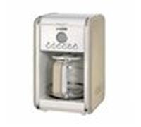 Ariete 1342 Macchina per Caffè Americano - 12 tazze - Caraffa in vetro temperato - Programmazione fino a 24 ore - Autospegnimento - 2000 Watt - Beige