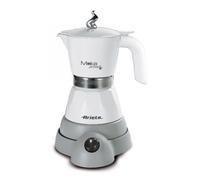 Ariete 1358 Moka Elettrica 4/2 Tazze Moka Aroma Bianca