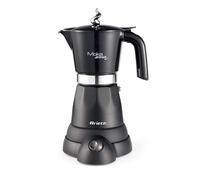 Ariete Ariete 1368 Aroma - Moka Elettrica con Autospegnimento - 4/6 tazze - Mantenimento temperatura fino a 30' - 480 Watt - Nero