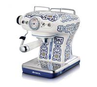 Ariete 1389 Macchina da caffè Capri, 850W, Capacità serbatoio 0,9L, Filtro ½ tazze, Vassoio raccogli goccia, Cappuccinatore