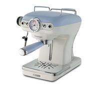 Ariete 1389 Macchina da Caffè Espresso di Design - per Polvere e cialde ESE - filtro 1 e 2 tazze - Montalatte - 850 Watt - Lin