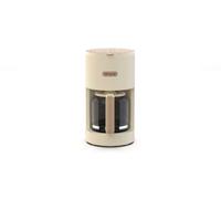Ariete 1394 Macchina Caffè Americano Breakfast Wood, 12 Tazze, Beige