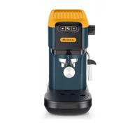 Ariete 1399 Macchina da caffè espresso Mango Yellow, Per polvere e cialde ESE, 1300 W, Capacità 1,1L, 15 bar di pressione, Filtro 1, 2 tazze e cialda ESE, Cappuccino, Giallo