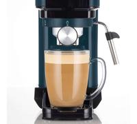 Ariete 1399 Macchina da caffè espresso Sky Blue, Per polvere e cialde ESE, 1300 W, Capacità 1,1L, 15 bar di pressione, Filtro 1, 2 tazze e cialda ESE, Cappuccino, Blu