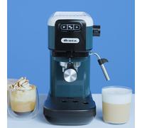 Ariete 1399 Macchina da caffè espresso Snow White, Per polvere e cialde ESE, 1300 W, Capacità 1,1L, 15 bar di pressione, Filtro 1, 2 tazze e cialda ESE, Cappuccino, Bianco