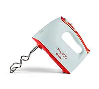 Ariete 1543 Mixy 400 - Sbattitore Elettrico per montare e impastare - 2 Set di Fruste Acciaio Inox - 5 velocità e Turbo - 400 Watt - Bianco e Arancio