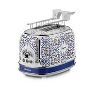 Ariete 155 Tostapane Capri, 810W, 2 fette, 6 livelli di doratura, Vassoio raccogli briciole, Funzione defrost, Espulsione automatica