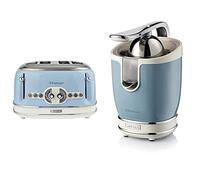 Ariete 156 Tostapane Di Design A 4 Fette, 6 Livelli Di Tostatura, 1600 W & 413,